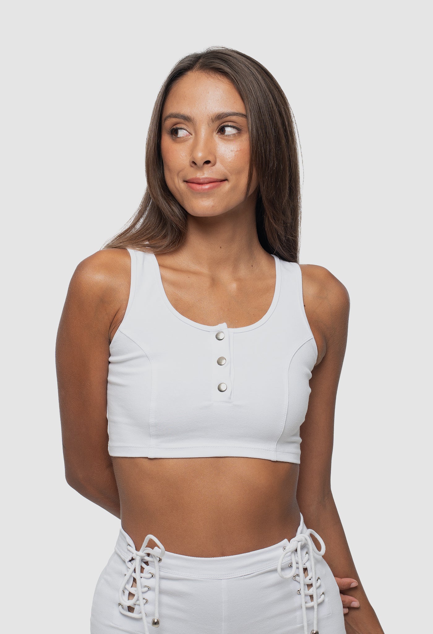 Crop Top Button