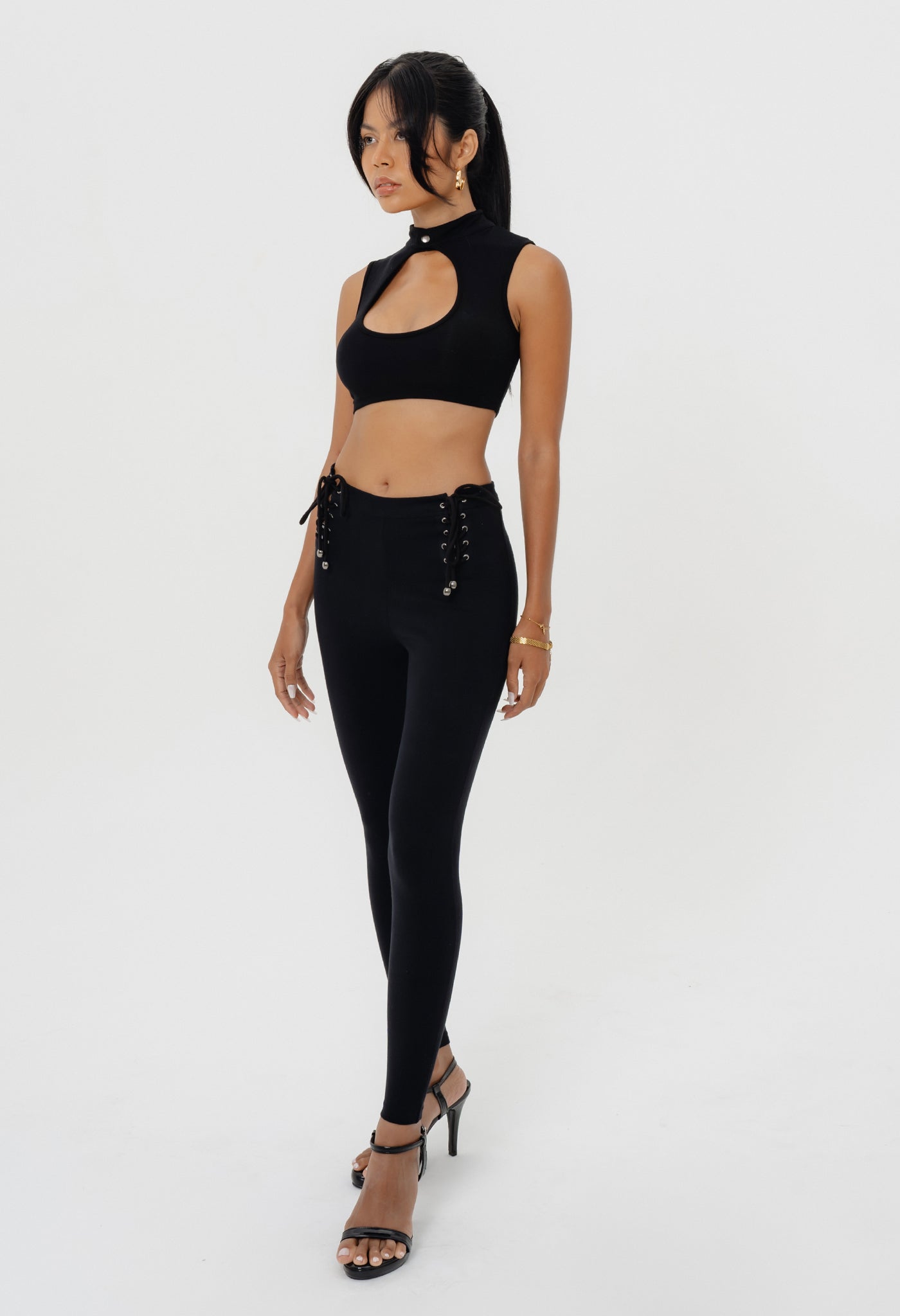 Laced Legging Straight